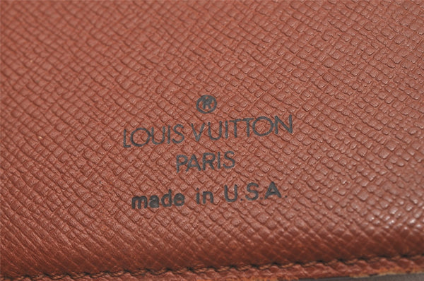 Louis Vuitton Monogram Porte Monnaie Billets Viennois Wallet USA Model 6569I