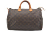 Authentic Louis Vuitton Monogram Speedy 35 Hand Boston Bag M41524 LV 6570K