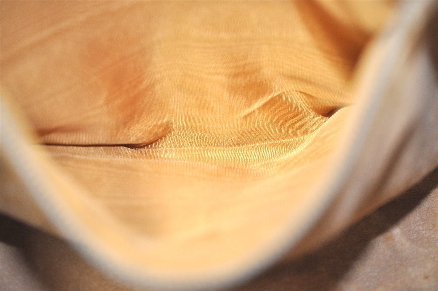 Authentic GUCCI Vintage GG Plus Hand Boston Bag GG PVC Leather Brown Junk 6572J