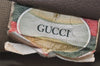 Authentic GUCCI Web Sherry Line Shoulder Tote Bag GG PVC Leather Brown 6573J