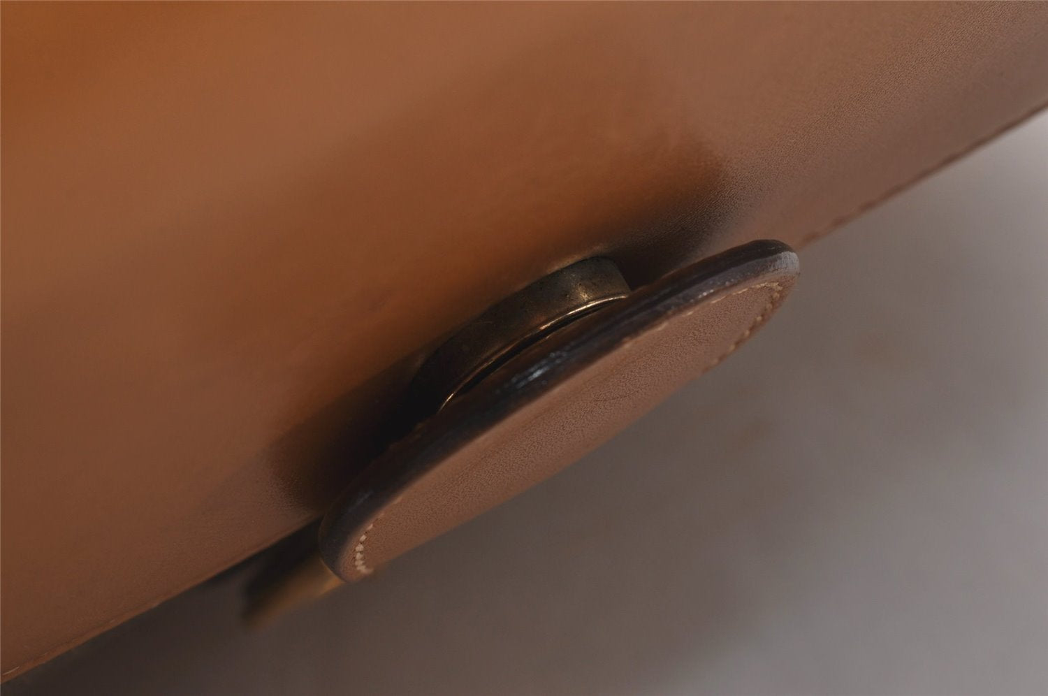 Authentic GUCCI Micro GG PVC Leather Shoulder Cross Body Bag Purse Brown 6574J