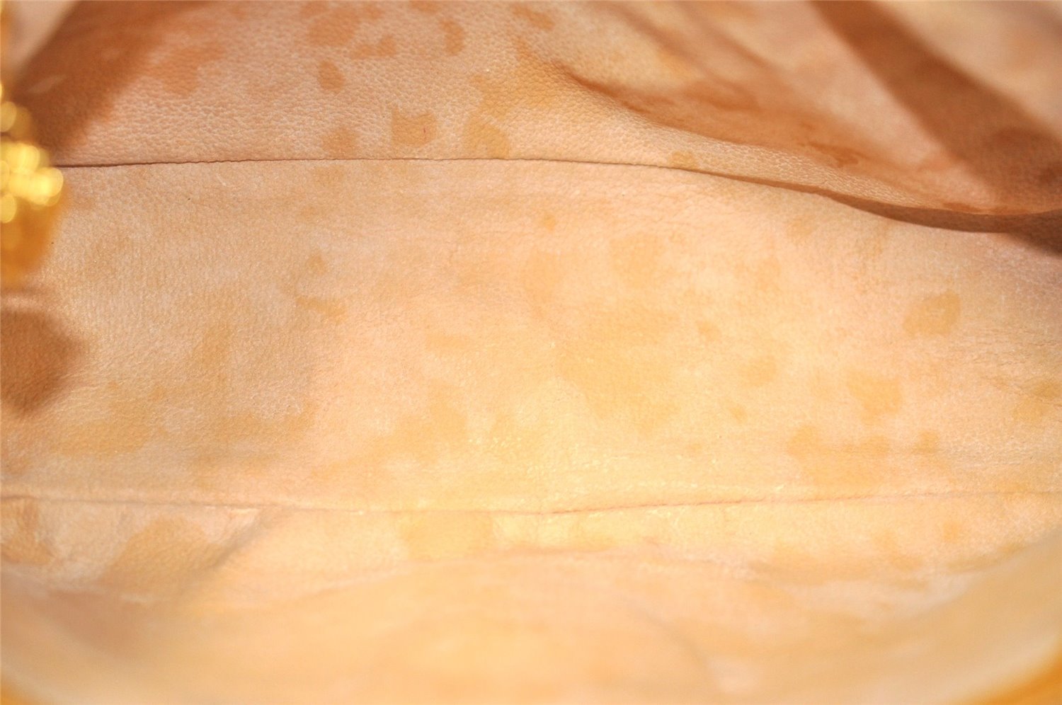 Authentic GUCCI Micro GG PVC Leather Shoulder Cross Body Bag Purse Brown 6574J