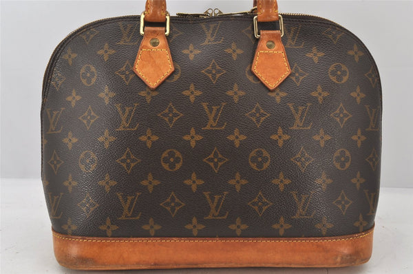 Authentic Louis Vuitton Monogram Alma Hand Bag Purse M51130 LV 6576K