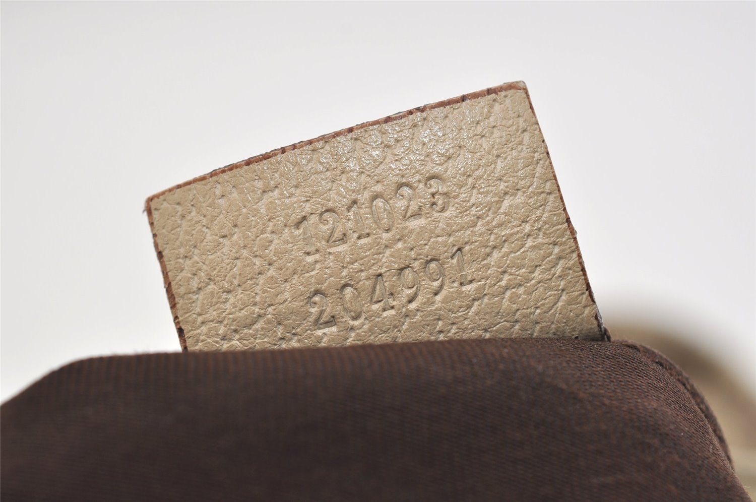 Authentic GUCCI Eclipse Shoulder Tote Bag GG Canvas Leather 121023 Brown 6577J