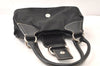 Authentic PRADA Nylon Tessuto Leather Shoulder Hand Bag Purse Black 6578K