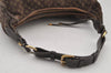 Auth Louis Vuitton Monogram Mini Lin Manon MM Shoulder Bag Brown M95619 LV 6581J