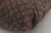 Auth Louis Vuitton Monogram Mini Lin Manon MM Shoulder Bag Brown M95619 LV 6581J