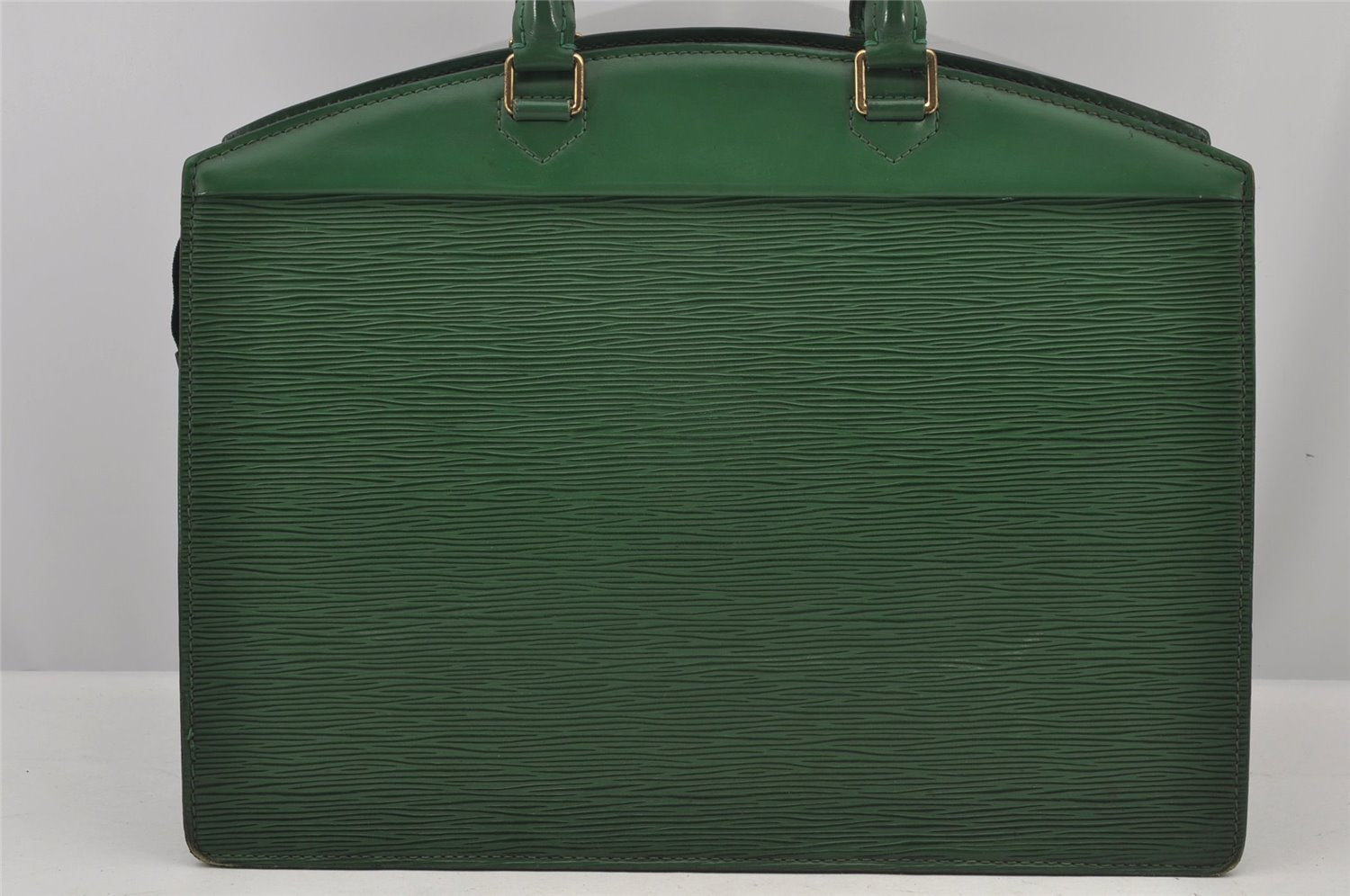 Authentic Louis Vuitton Epi Riviera Hand Bag Green M48184 LV 6582J