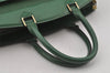 Authentic Louis Vuitton Epi Riviera Hand Bag Green M48184 LV 6582J