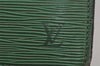 Authentic Louis Vuitton Epi Riviera Hand Bag Green M48184 LV 6582J