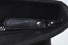 Authentic GUCCI Web Sherry Line Tote Bag GG Canvas Leather 308928 Black 6583J
