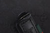 Authentic GUCCI Web Sherry Line Tote Bag GG Canvas Leather 308928 Black 6583J