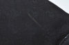 Authentic GUCCI Web Sherry Line Tote Bag GG Canvas Leather 308928 Black 6583J
