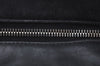 Authentic GUCCI Web Sherry Line Tote Bag GG Canvas Leather 308928 Black 6583J