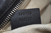 Authentic GUCCI Web Sherry Line Tote Bag GG Canvas Leather 308928 Black 6583J