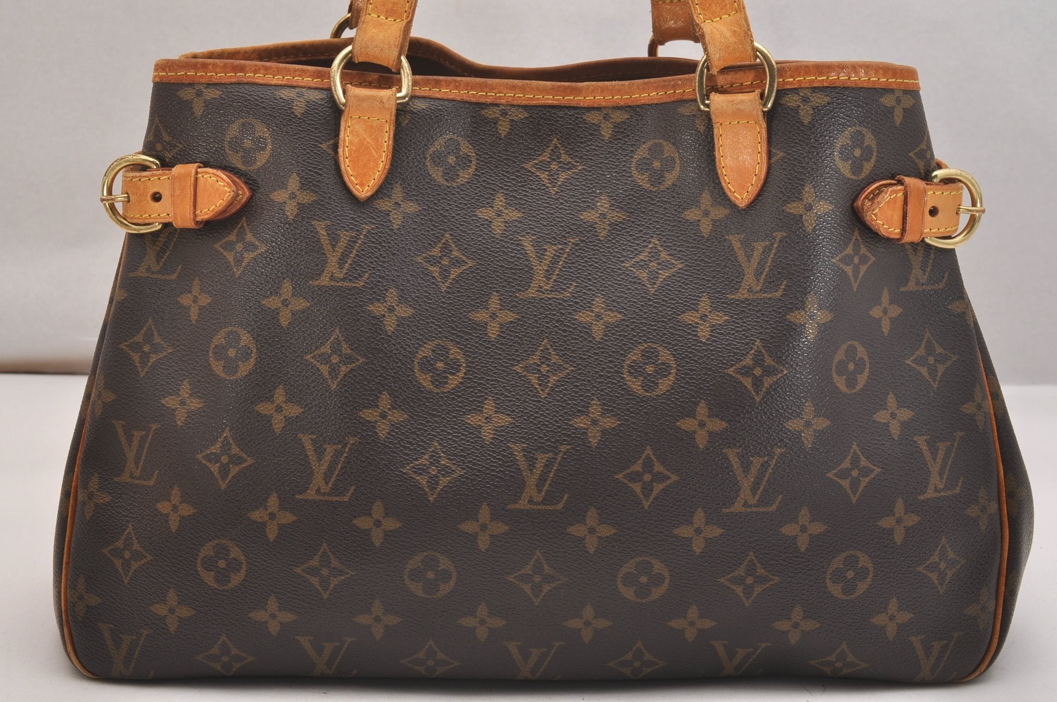 Authentic Louis Vuitton Monogram Batignolles Horizontal Tote Bag M51154 LV 6584J