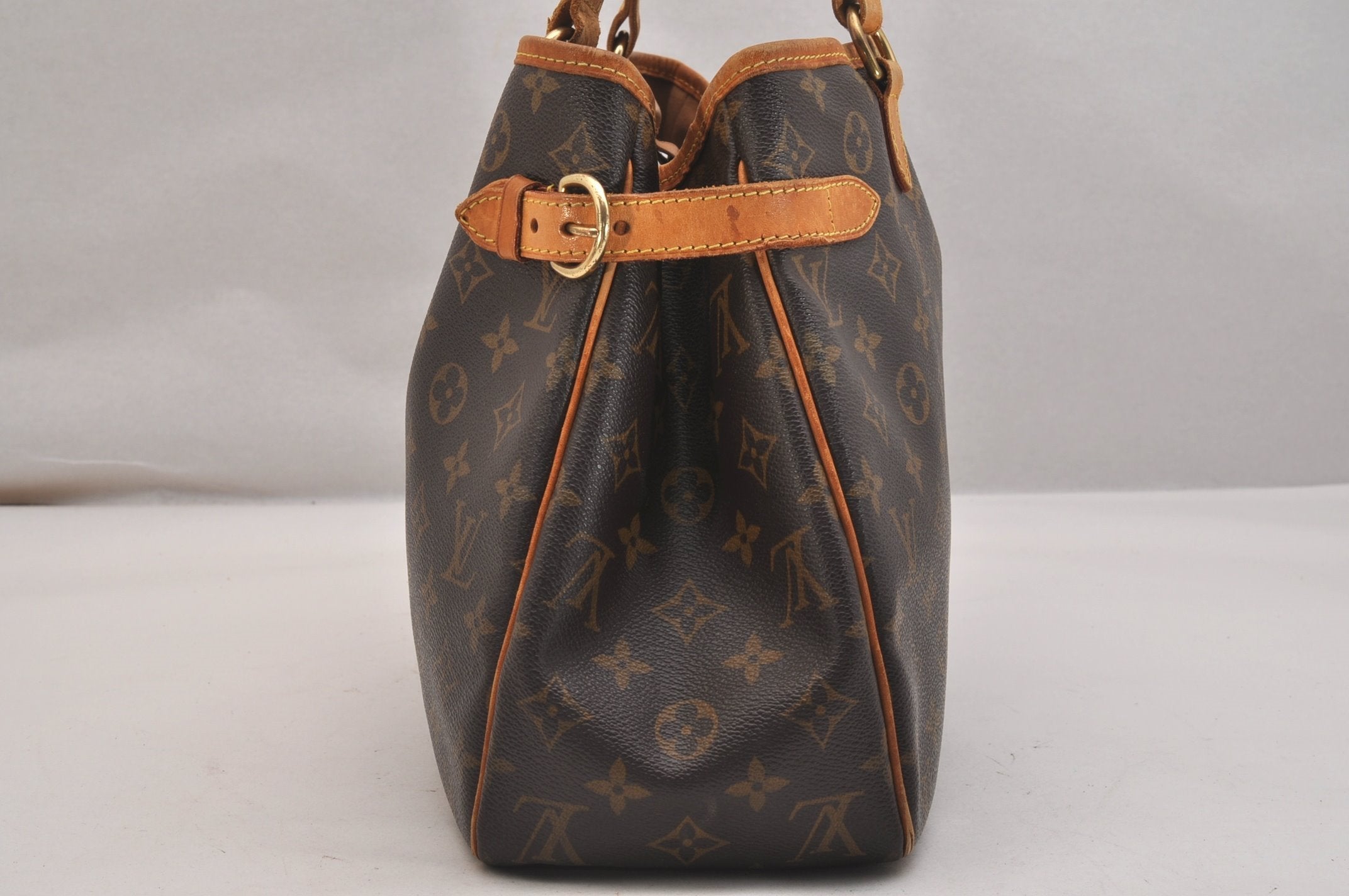 Authentic Louis Vuitton Monogram Batignolles Horizontal Tote Bag M51154 LV 6584J