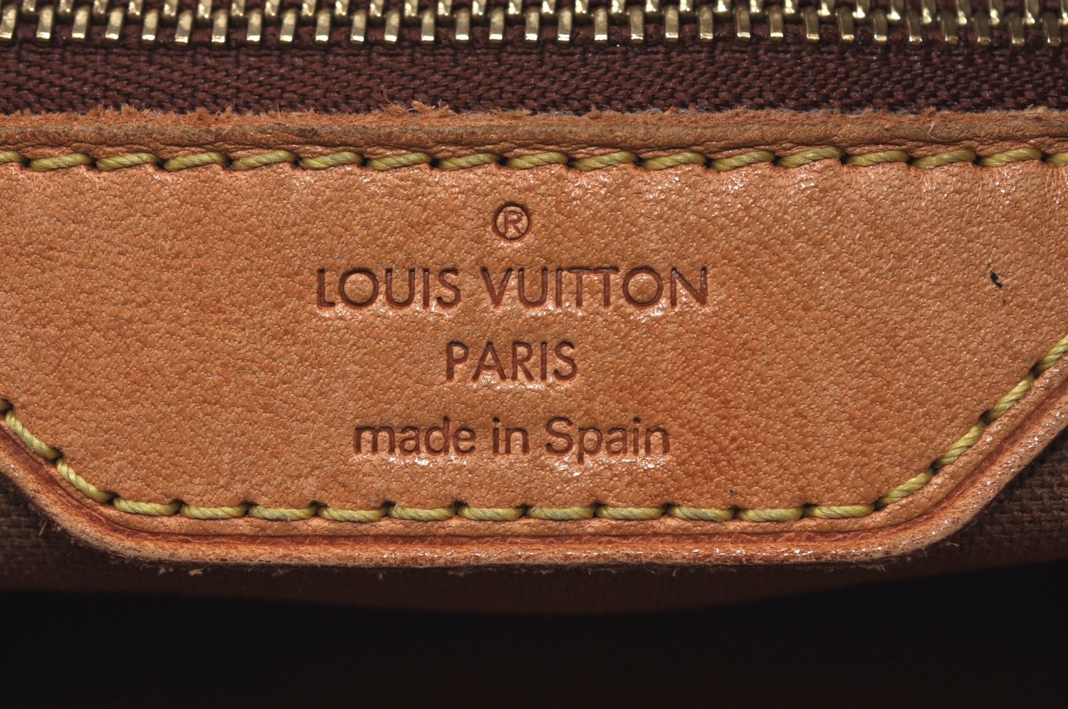 Authentic Louis Vuitton Monogram Batignolles Horizontal Tote Bag M51154 LV 6584J