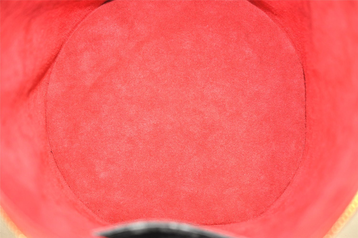 Authentic Louis Vuitton Epi Cannes Red Cosmetic Hand Bag Purse M48037 LV 6585I