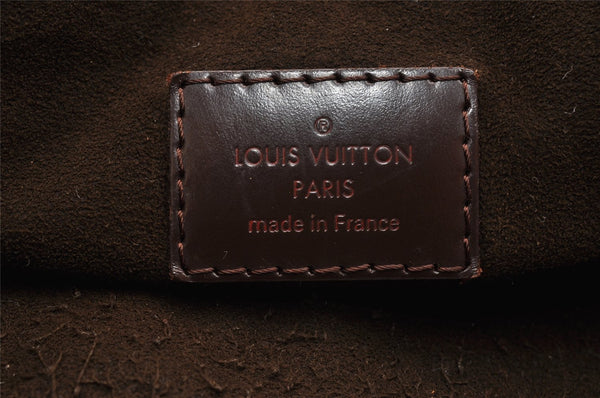 Authentic Louis Vuitton Damier Portobello PM Shoulder Hand Bag N41184 LV 6587I