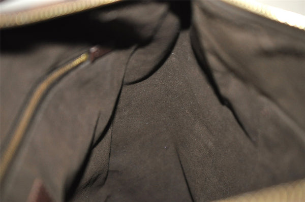 Authentic Louis Vuitton Damier Portobello PM Shoulder Hand Bag N41184 LV 6587I