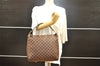 Authentic Louis Vuitton Damier Portobello PM Shoulder Hand Bag N41184 LV 6587I