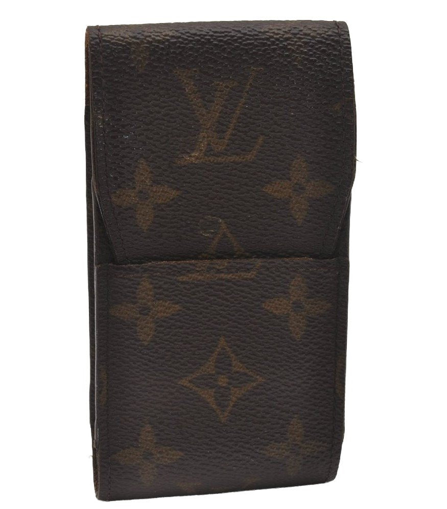 Authentic Louis Vuitton Monogram Etui Cigarette Case M63024 LV 6587J