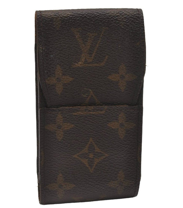 Authentic Louis Vuitton Monogram Etui Cigarette Case M63024 LV 6587J