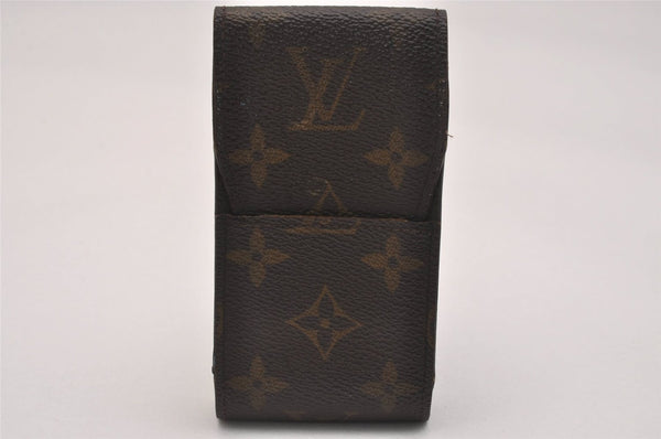 Authentic Louis Vuitton Monogram Etui Cigarette Case M63024 LV 6587J