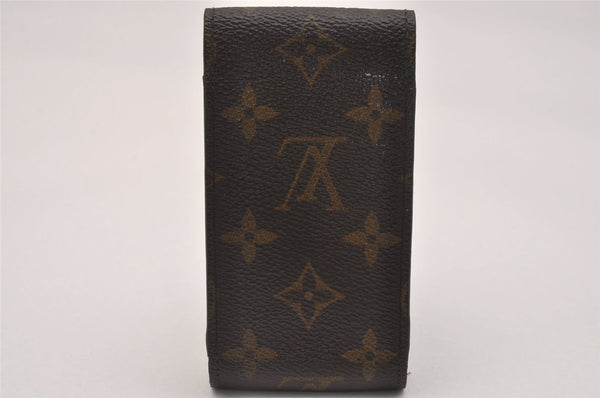 Authentic Louis Vuitton Monogram Etui Cigarette Case M63024 LV 6587J
