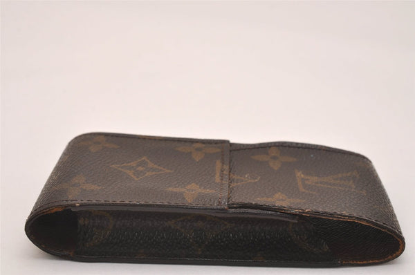 Authentic Louis Vuitton Monogram Etui Cigarette Case M63024 LV 6587J