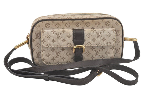 Auth Louis Vuitton Monogram Mini Juliet MM Shoulder Cross Bag M92218 Beige 6587K