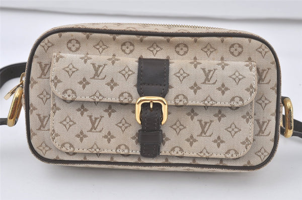 Auth Louis Vuitton Monogram Mini Juliet MM Shoulder Cross Bag M92218 Beige 6587K