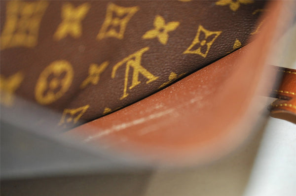 Authentic Louis Vuitton Monogram Saint Cloud GM M51242 Shoulder Cross Bag 6588I