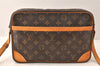 Authentic Louis Vuitton Monogram Trocadero 30 Shoulder Cross Bag M51272 LV 6589K