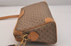 Authentic GUCCI Vintage Micro GG PVC Leather Shoulder Cross Body Bag Brown 6590J