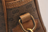 Authentic GUCCI Vintage Micro GG PVC Leather Shoulder Cross Body Bag Brown 6590J