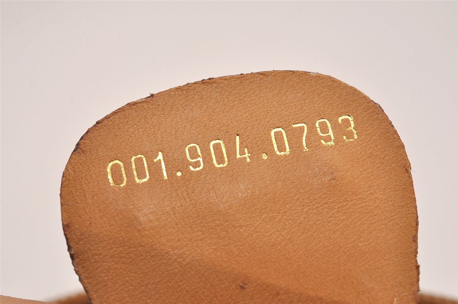 Authentic GUCCI Vintage Micro GG PVC Leather Shoulder Cross Body Bag Brown 6590J