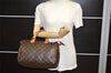 Authentic Louis Vuitton Monogram Speedy 30 Hand Boston Bag M41526 LV 6590K