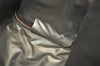 Authentic GUCCI Web Sherry Line Clutch Hand Bag Purse GG PVC Leather Brown 6591J