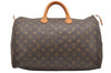 Authentic Louis Vuitton Monogram Speedy 40 Hand Boston Bag M41522 LV 6591K