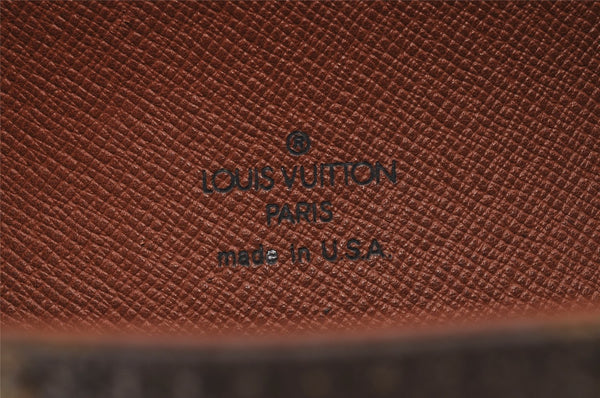 Authentic Louis Vuitton Monogram Saint Cloud GM M51242 Shoulder Cross Bag 6593I