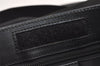 Authentic GUCCI Shoulder Cross Body Bag GG Canvas Leather 0190348 Black 6593J