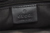 Authentic GUCCI Shoulder Cross Body Bag GG Canvas Leather 0190348 Black 6593J