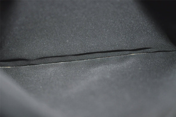 Authentic GUCCI Shoulder Cross Body Bag GG Canvas Leather 0190348 Black 6593J