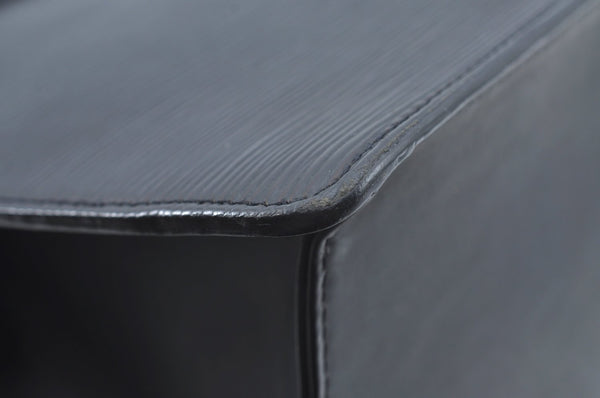 Authentic Louis Vuitton Epi Riviera Hand Bag Black M48182 LV 6594I