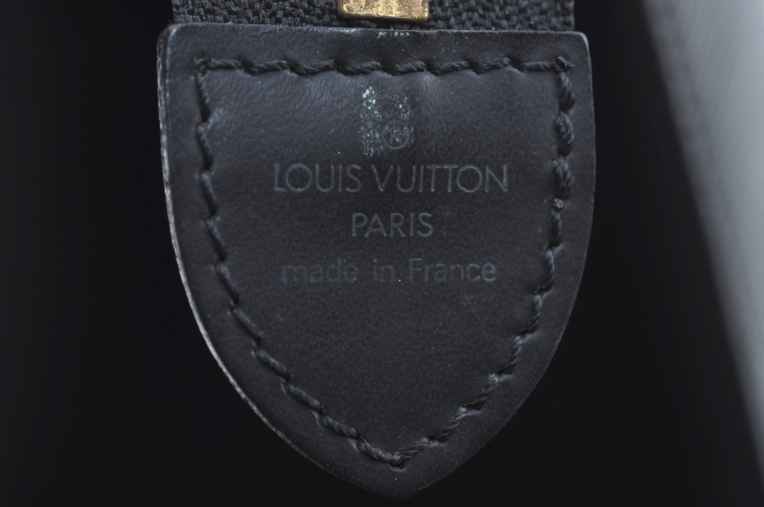 Authentic Louis Vuitton Epi Riviera Hand Bag Black M48182 LV 6594I