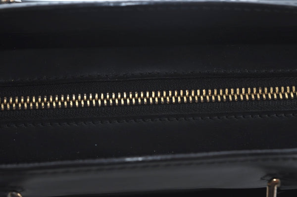 Authentic Louis Vuitton Epi Riviera Hand Bag Black M48182 LV 6594I