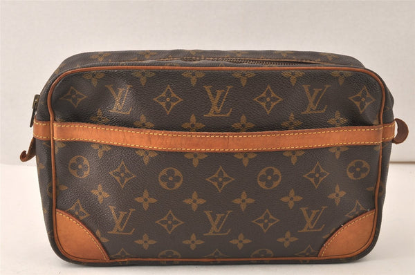 Authentic Louis Vuitton Monogram Compiegne 28 Clutch Hand Bag M51845 LV 6594K