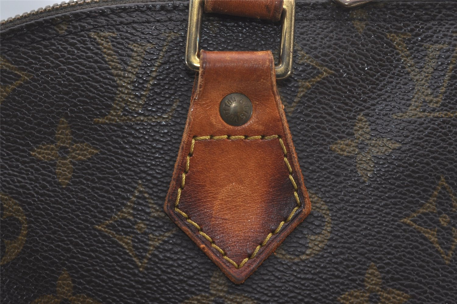 Authentic Louis Vuitton Monogram Alma Hand Bag Purse M51130 LV 6595I